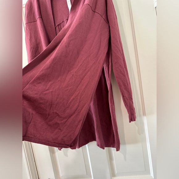 Lululemon.Merino wool Blissful Zen Sweater Slits open cardigan sweater Cashlu 6 - Picture 9 of 16